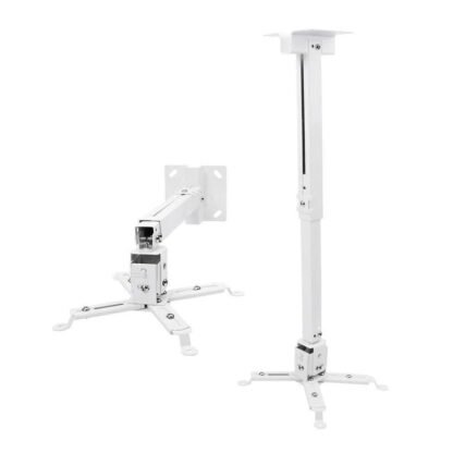 Heavy Duty - 2 feet to 3 feet/Foot (24 inch to 36 inch) Adjustable Projector Ceiling and Wall Mount Kit Bracket Stand with Tilt